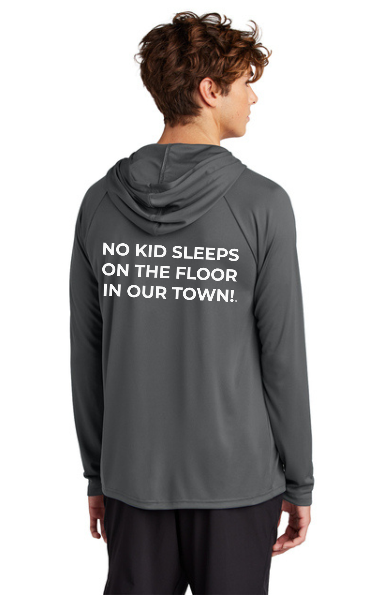Chapter ADULT Hooded Performance Pullover (CHARCOAL)