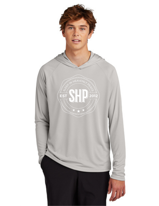 LEGACY - Hooded Performance UV Pullover (SILVER) - "ESTABLISHED" LOGO