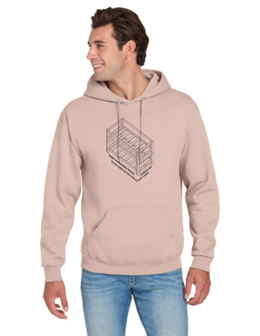 LEGACY - Hoodie (BLUSH PINK) - "SHELDON" LOGO