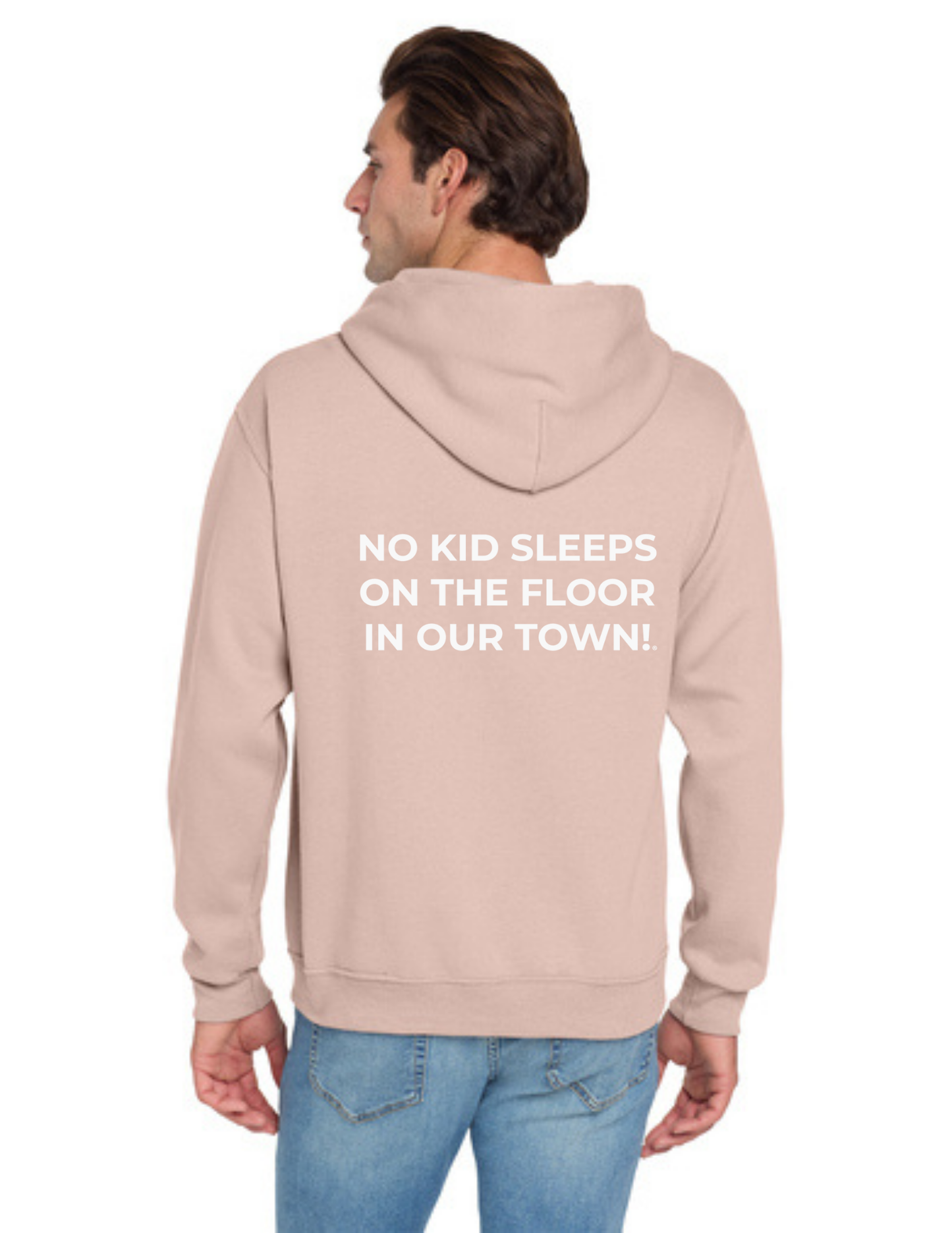 Legacy - ADULT Hoodie - "Sleep Circle" (BLUSH PINK)