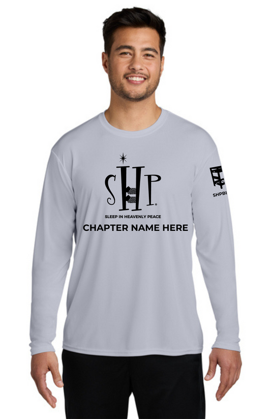 Chapter - ADULT UV Performance Long Sleeve (SILVER) - "CHAPTER NAME"