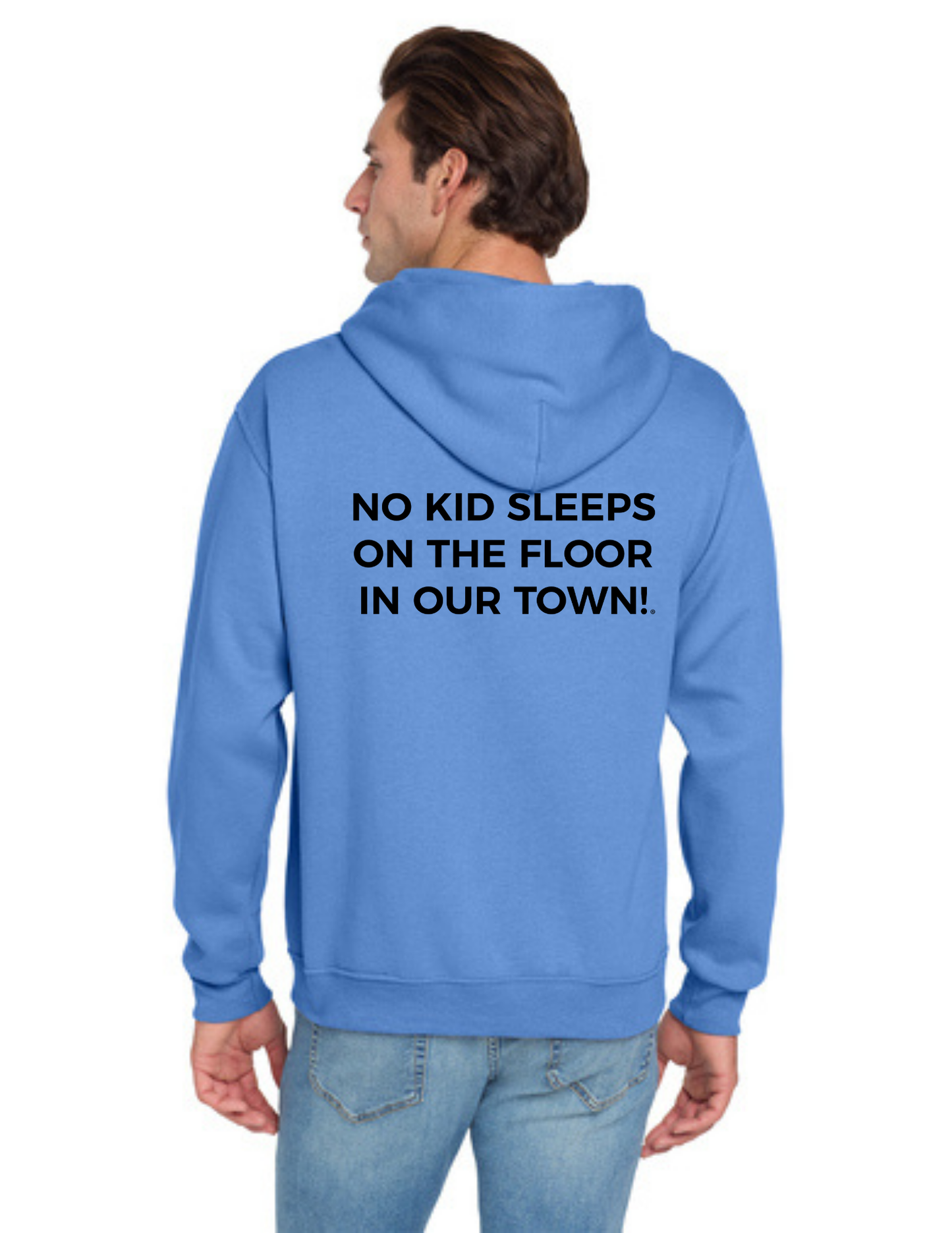 BAA 2025 - ADULT Hoodie - "Official Logo" (COLUMBIA BLUE)