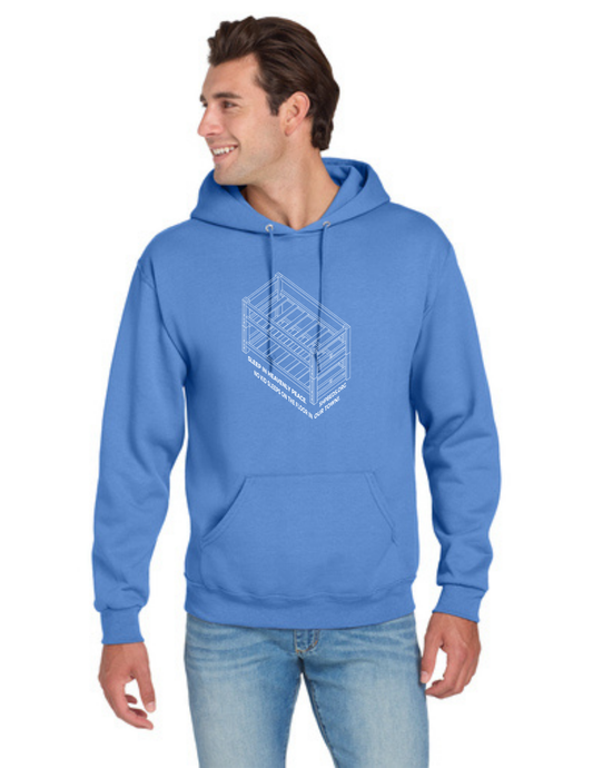 LEGACY - Hoodie (COLUMBIA BLUE) - "SHELDON" LOGO