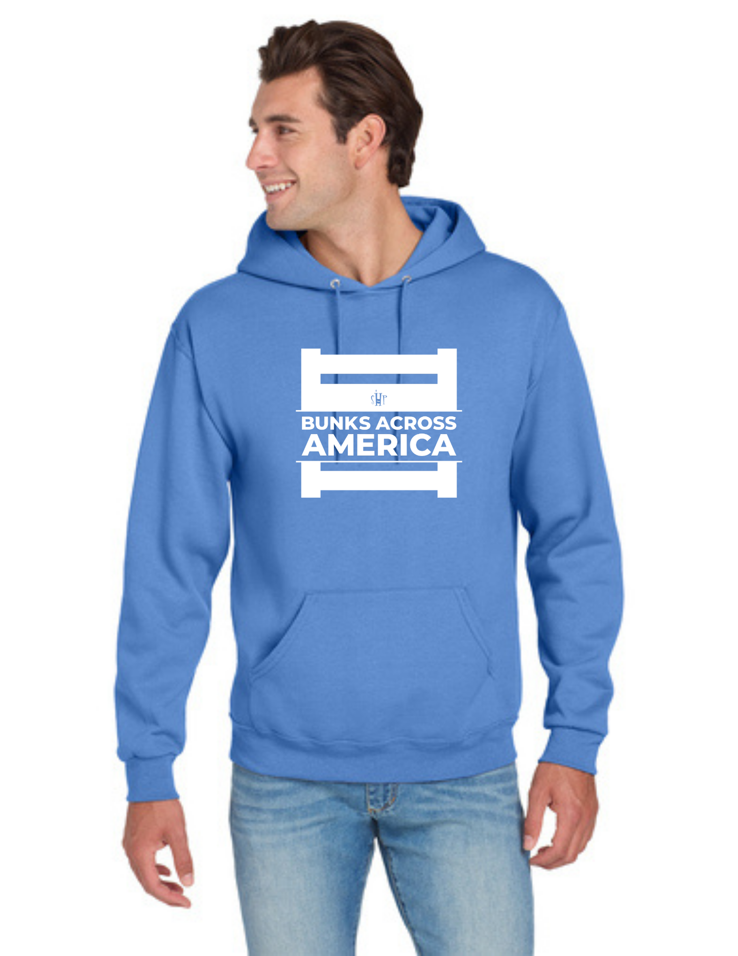 BAA 2025 - ADULT Hoodie - "Official Logo" (COLUMBIA BLUE)