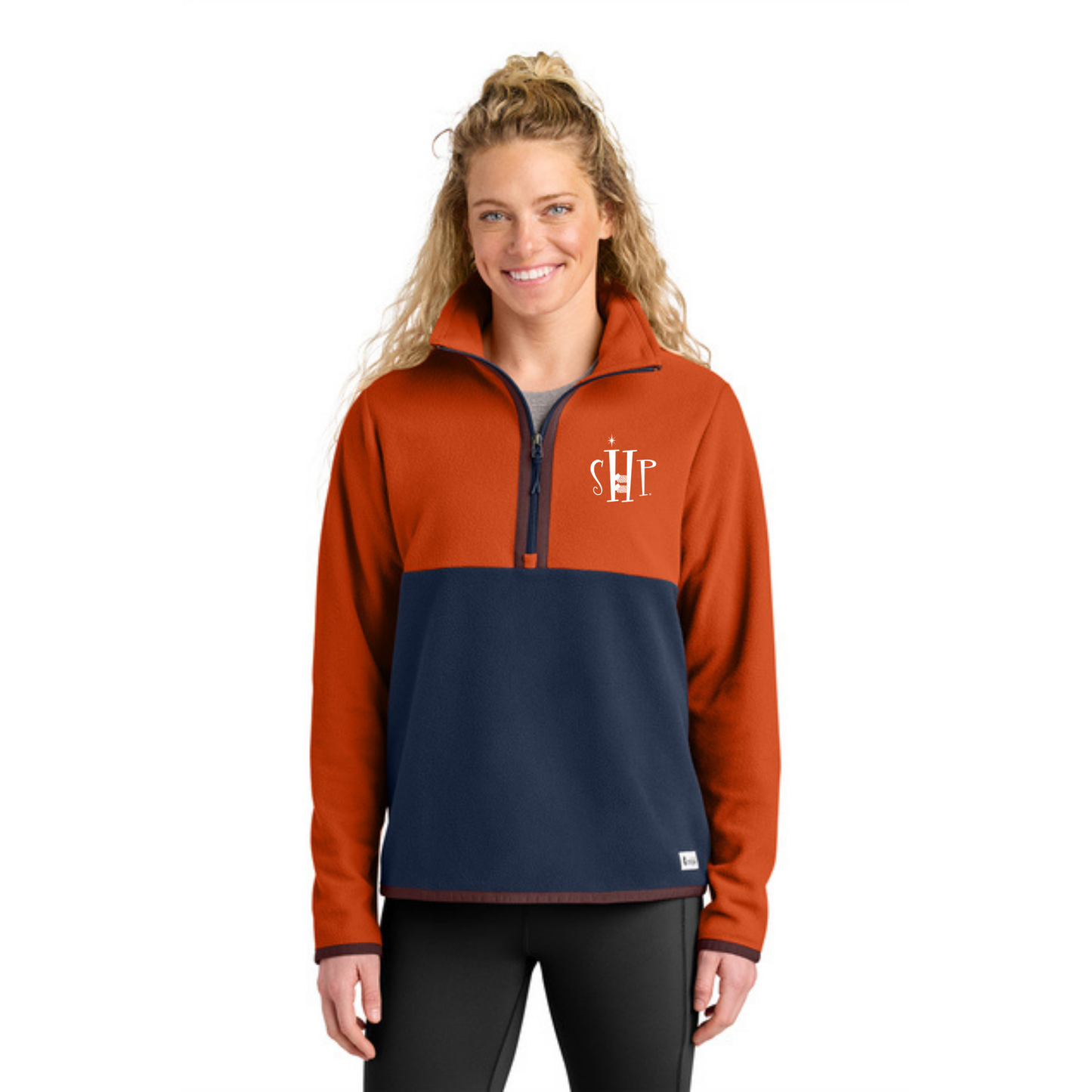 WOMEN'S - Cotopaxi Amado 1/2 Zip Fleece w/ Embroidery - (CANYON/ MARITIME)