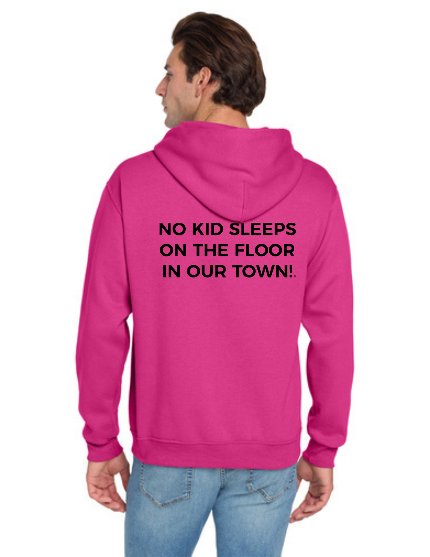BAA 2025 - ADULT Hoodie - "Official BAA Logo" (CYBER PINK)