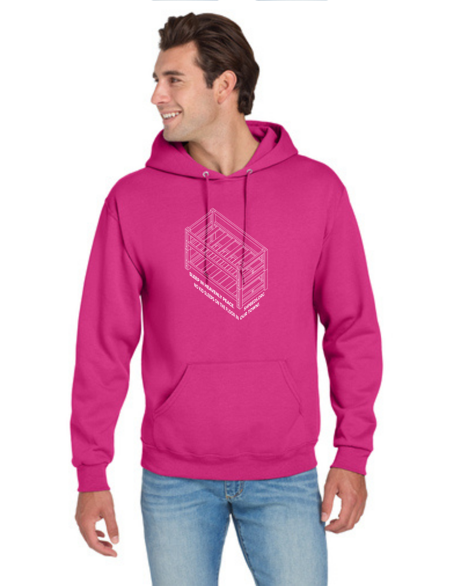 LEGACY - Hoodie (CYBER PINK) - "SHELDON" LOGO