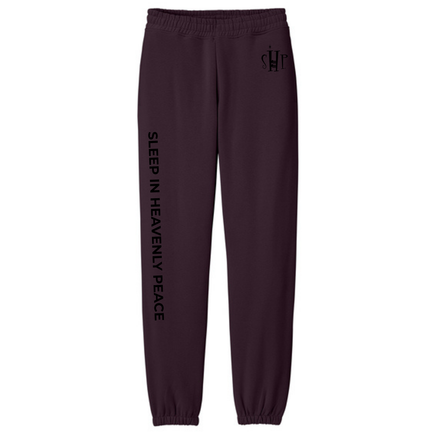 Sweatpants - District V.I.T Heavyweight Sweatpants (BORDEAUX)