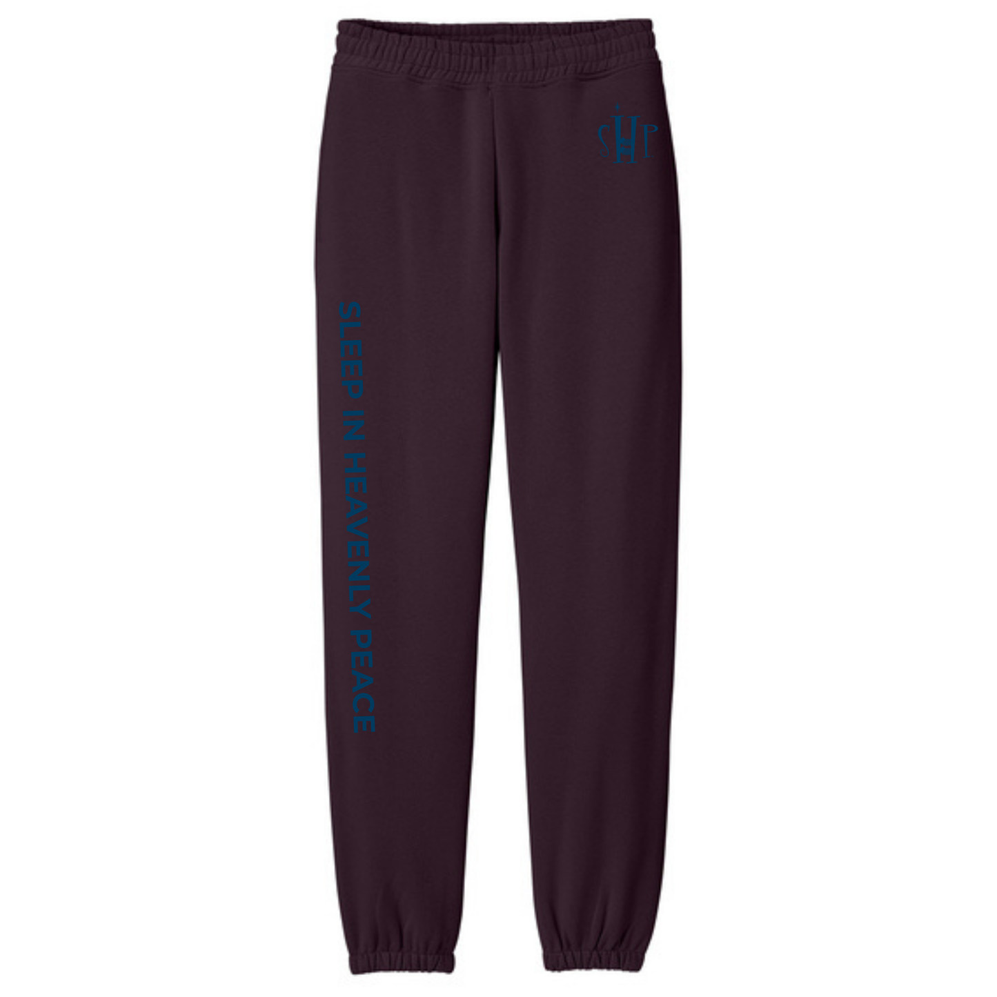 Sweatpants - District V.I.T Heavyweight Sweatpants (BORDEAUX)