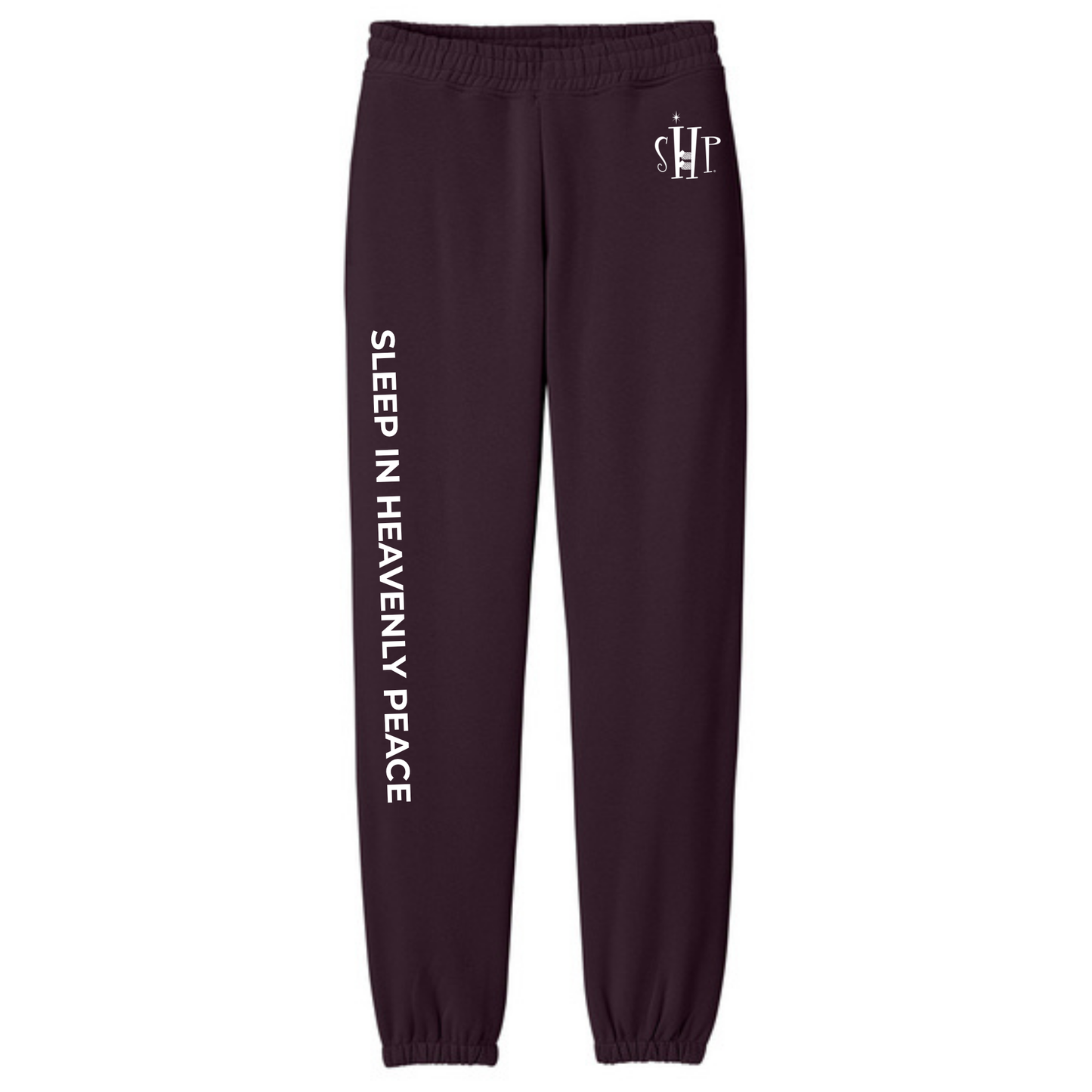 Sweatpants - District V.I.T Heavyweight Sweatpants (BORDEAUX)