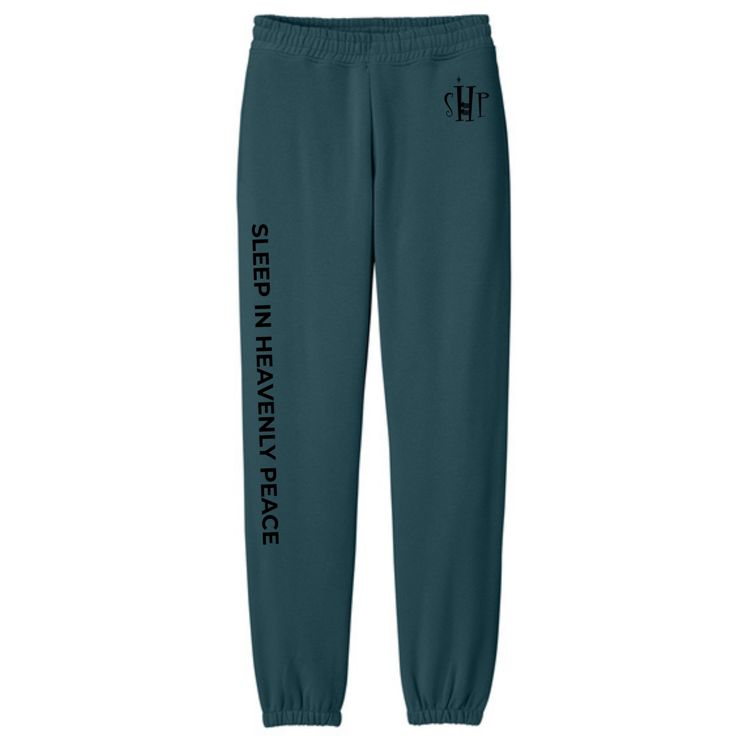 Sweatpants - District V.I.T Heavyweight Sweatpants (DEEP CYAN)