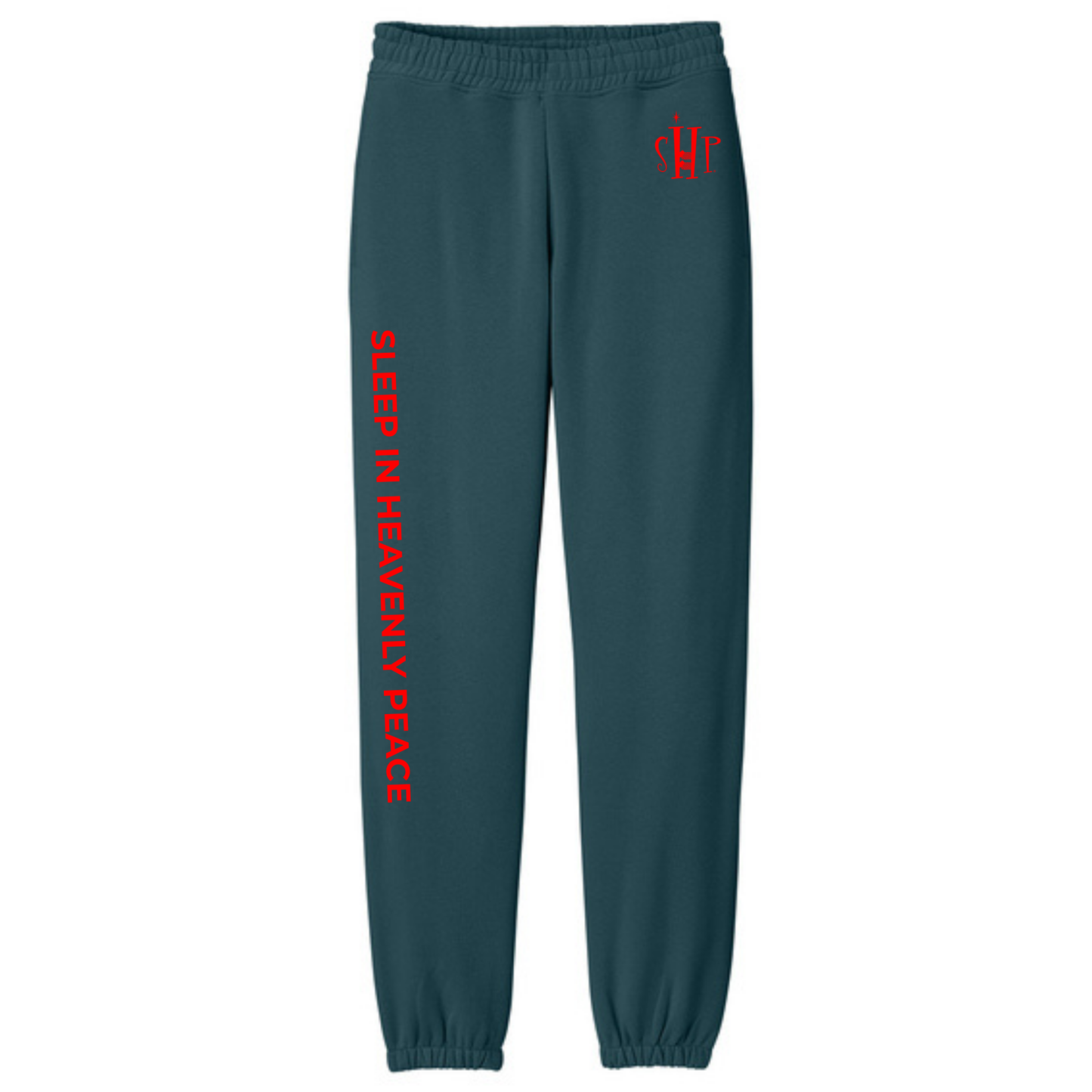 Sweatpants - District V.I.T Heavyweight Sweatpants (DEEP CYAN)