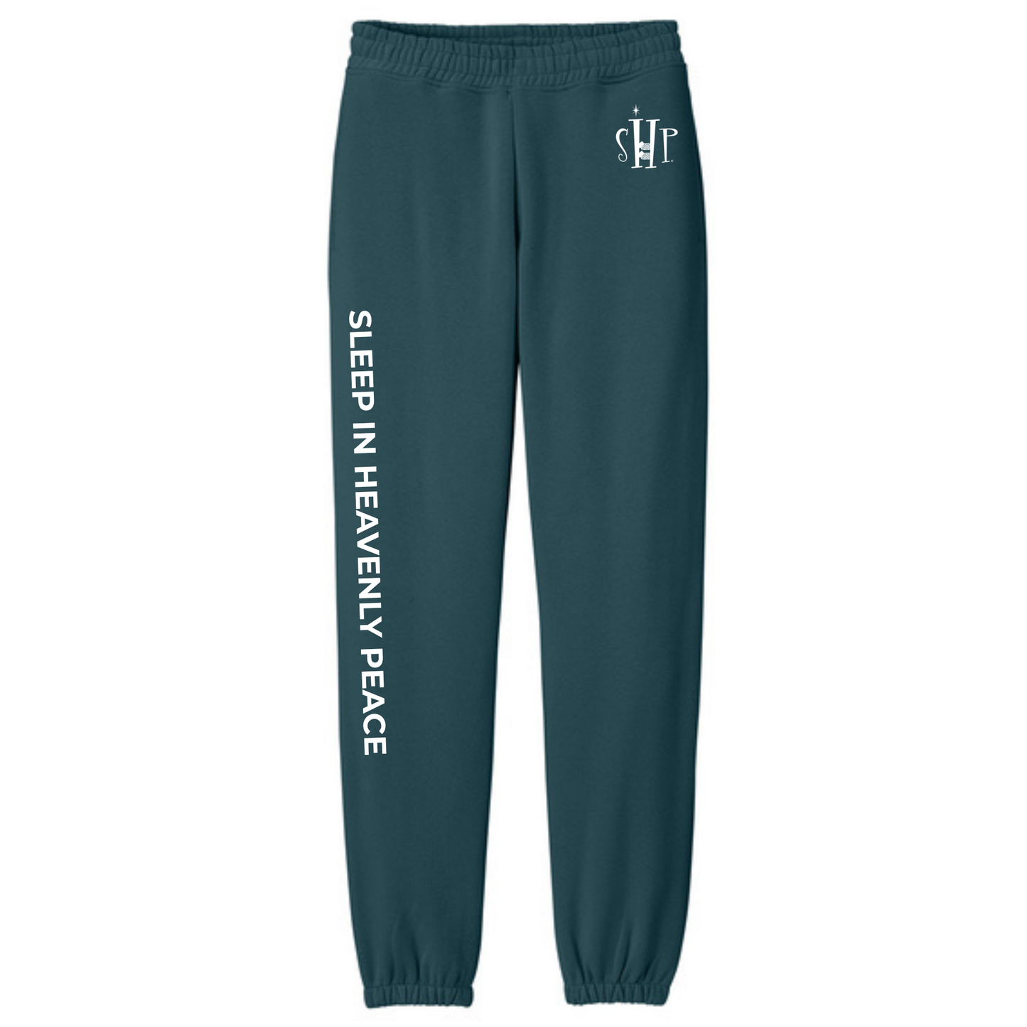 Sweatpants - District V.I.T Heavyweight Sweatpants (DEEP CYAN)