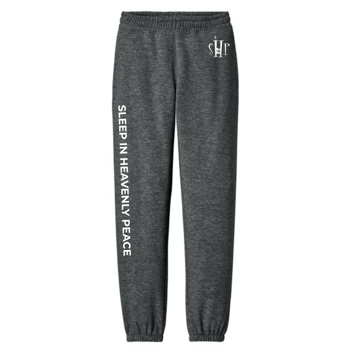 Sweatpants - District V.I.T Heavyweight Sweatpants (HEATHERED CHARCOAL)