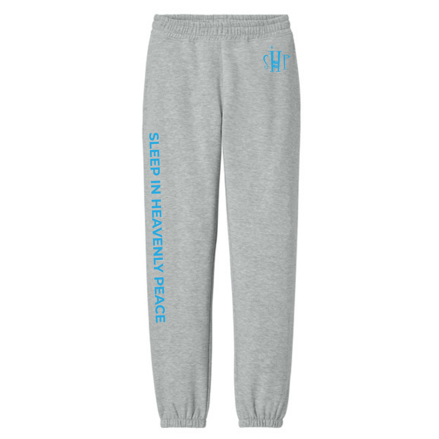 Sweatpants - District V.I.T Heavyweight Sweatpants (LIGHT HEATHER GREY)