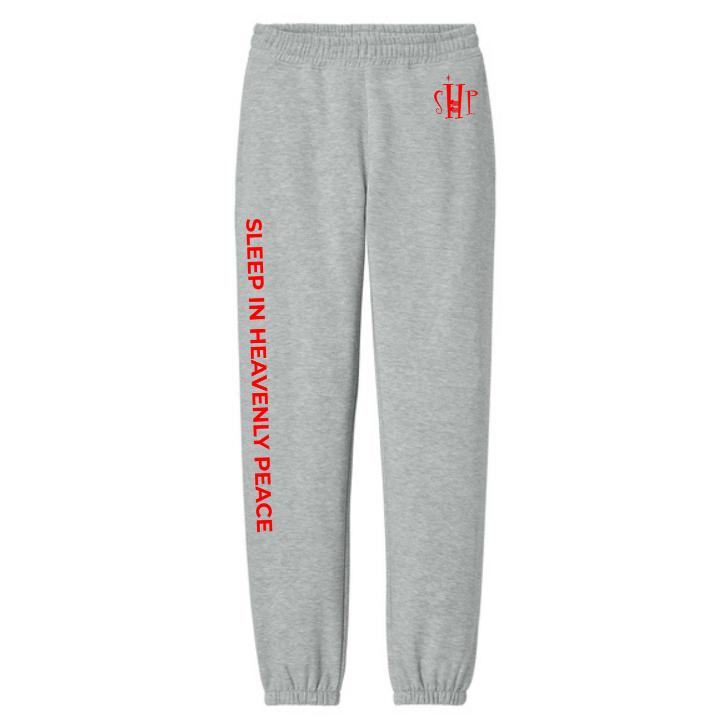 Sweatpants - District V.I.T Heavyweight Sweatpants (LIGHT HEATHER GREY)