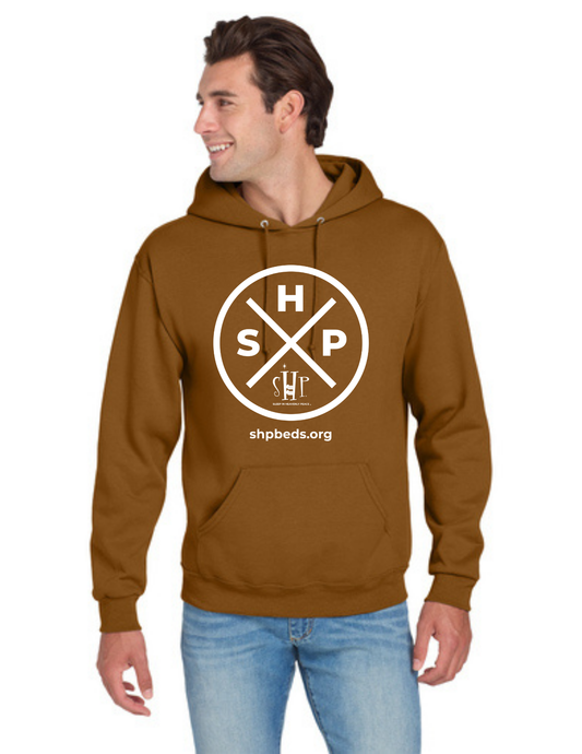 LEGACY - Hoodie (GOLDEN PECAN) - “SLEEP CIRCLE” LOGO