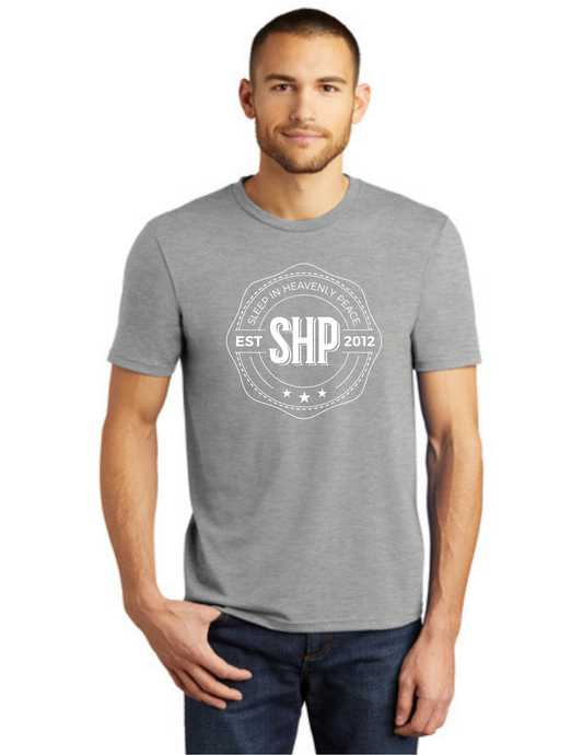 LEGACY - Short Sleeve (HEATHERED GREY) - "ESTABLISHED" LOGO