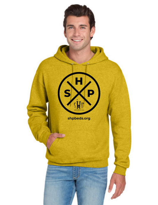 LEGACY - Hoodie (MUSTARD HEATHER) - “SLEEP CIRCLE” LOGO