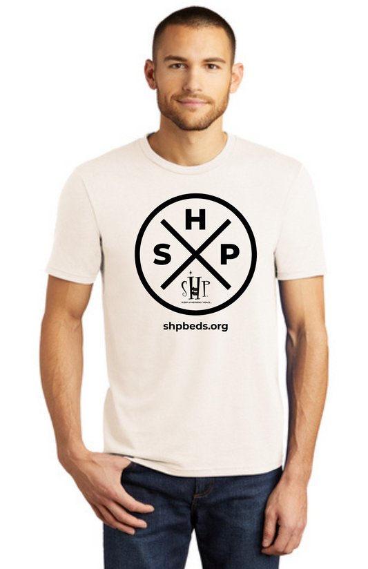 LEGACY - Short Sleeve (NATURAL) - “SLEEP CIRCLE” LOGO