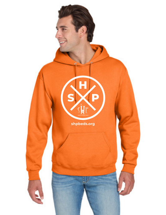 LEGACY - Hoodie (SAFETY ORANGE) - “SLEEP CIRCLE” LOGO