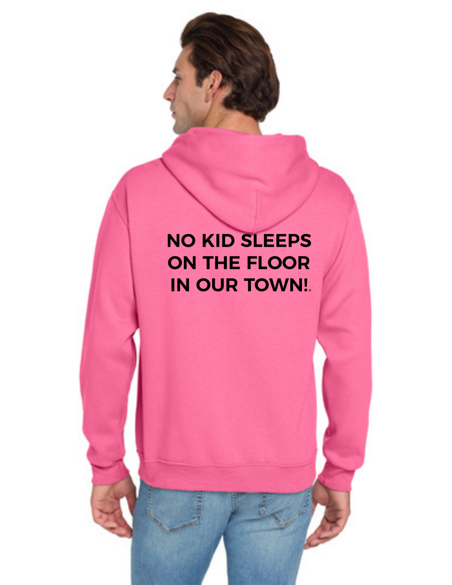 BAA 2025 - ADULT Hoodie - "Official BAA Logo" (NEON PINK)