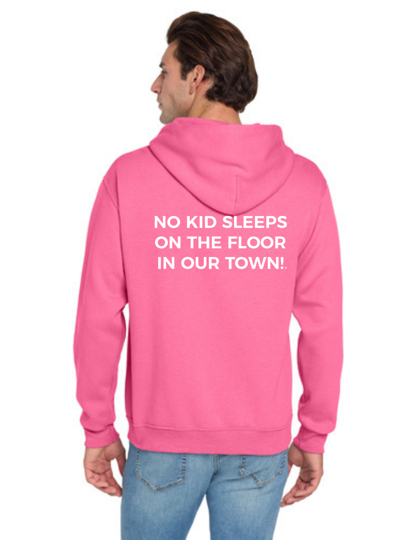 BAA 2025 - ADULT Hoodie - "Official BAA Logo" (NEON PINK)