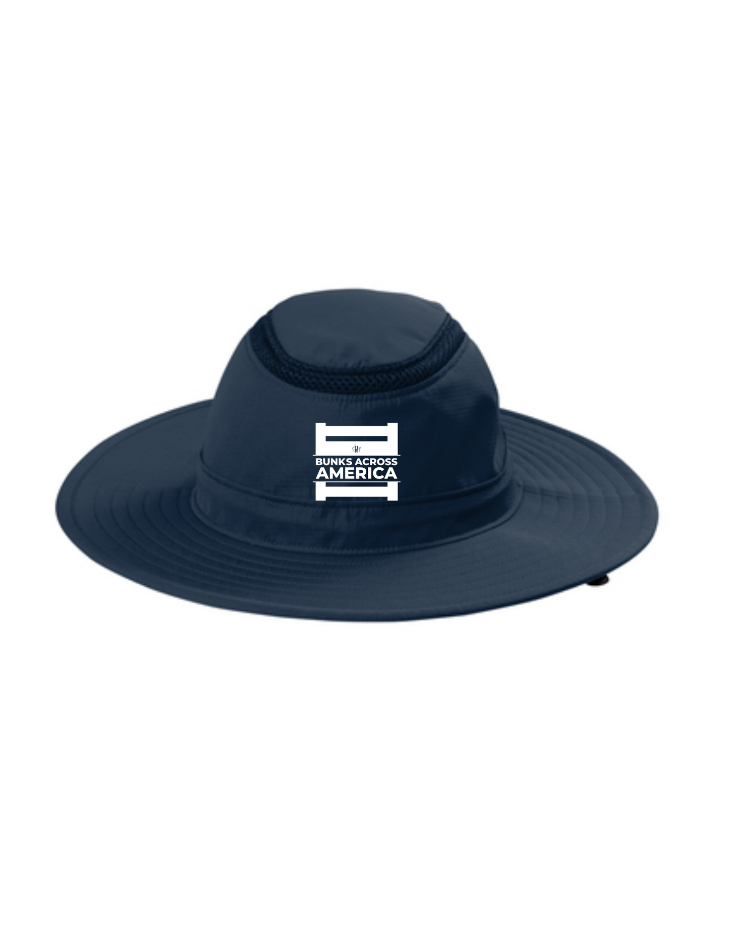 BAA 2025 - Wide Brim Hat w/ Embroidery - "Official Logo" (DRESS BLUE NAVY)
