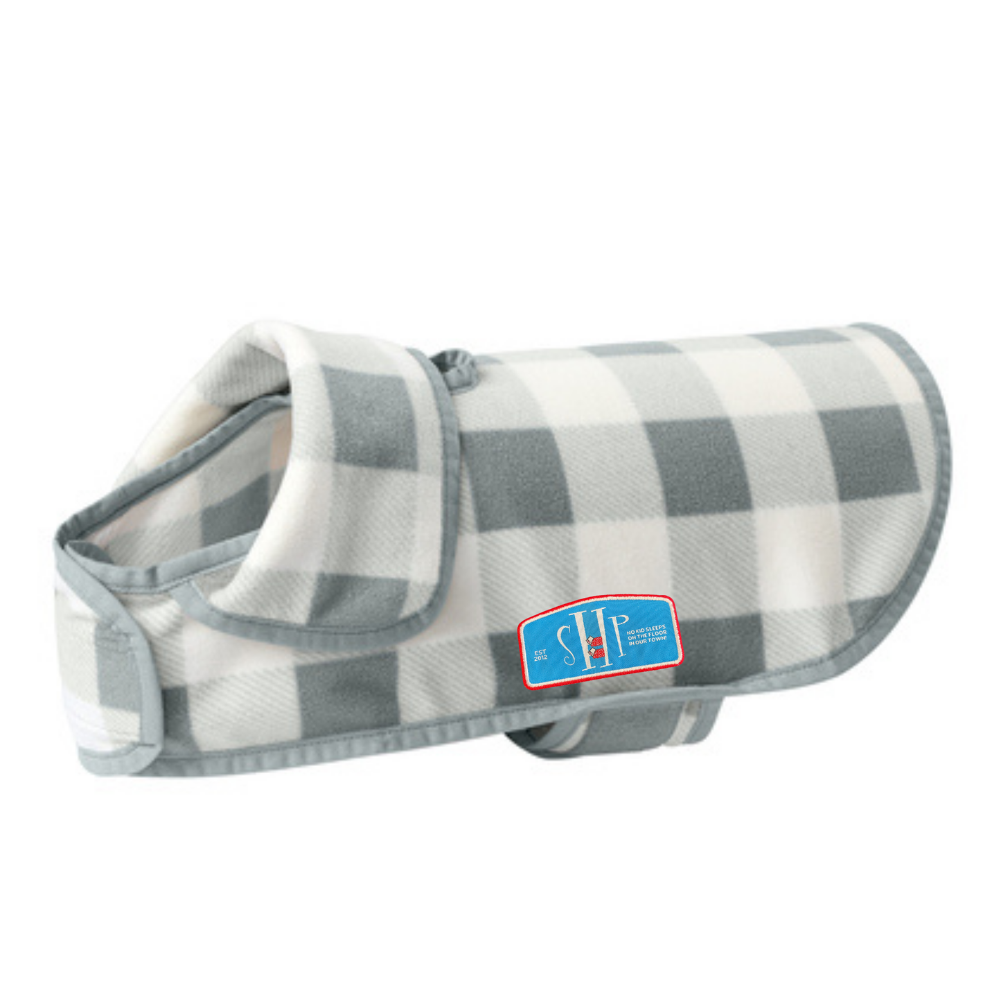 Port Authority® Pet Fleece Jacket (MARSHMALLOW/ GREY BUFFALO CHECK)