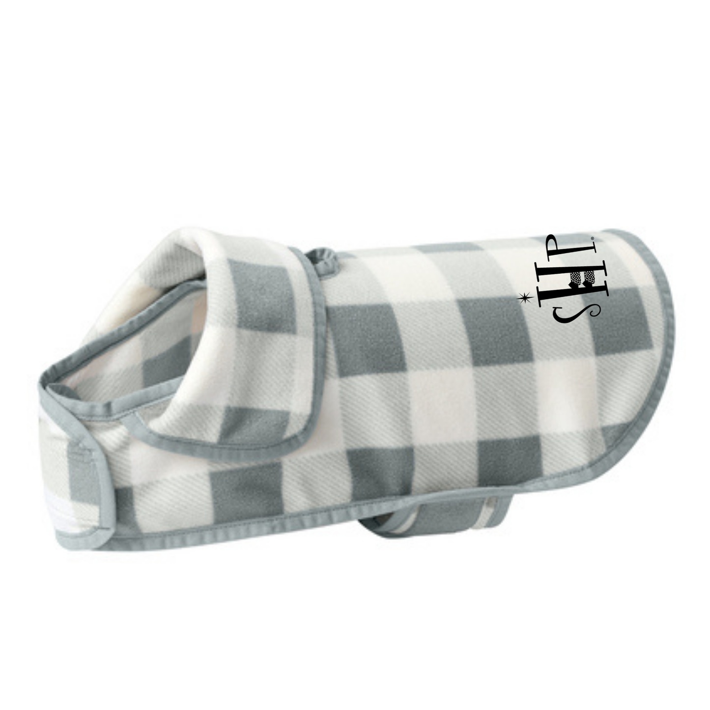 Port Authority® Pet Fleece Jacket (MARSHMALLOW/ GREY BUFFALO CHECK)