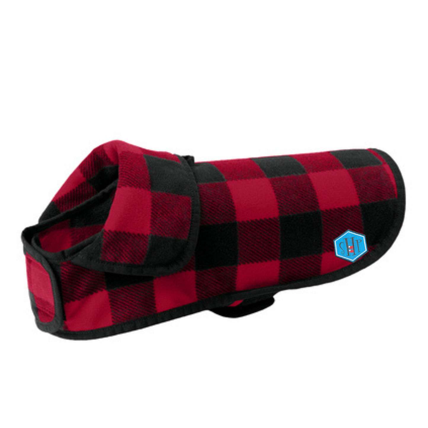 Port Authority® Pet Fleece Jacket (RED/ BLACK BUFFALO CHECK)