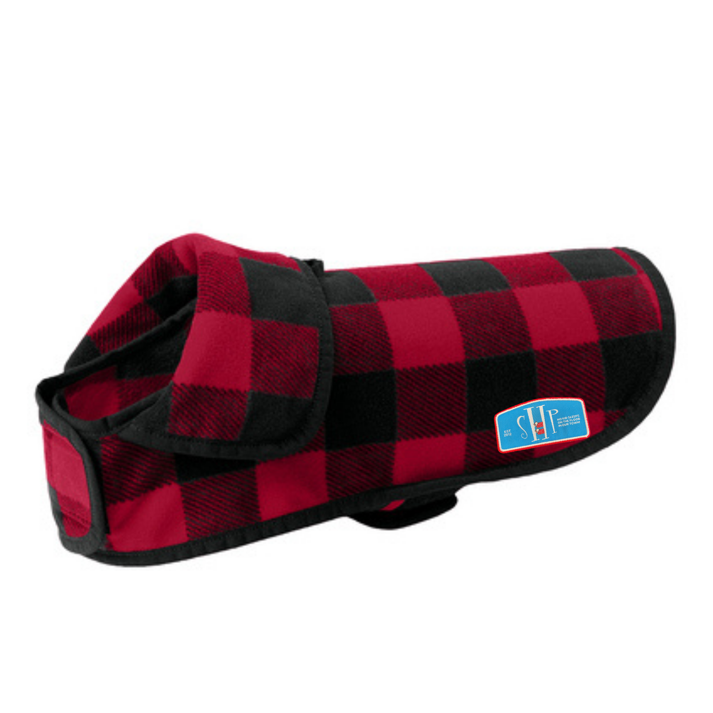 Port Authority® Pet Fleece Jacket (RED/ BLACK BUFFALO CHECK)
