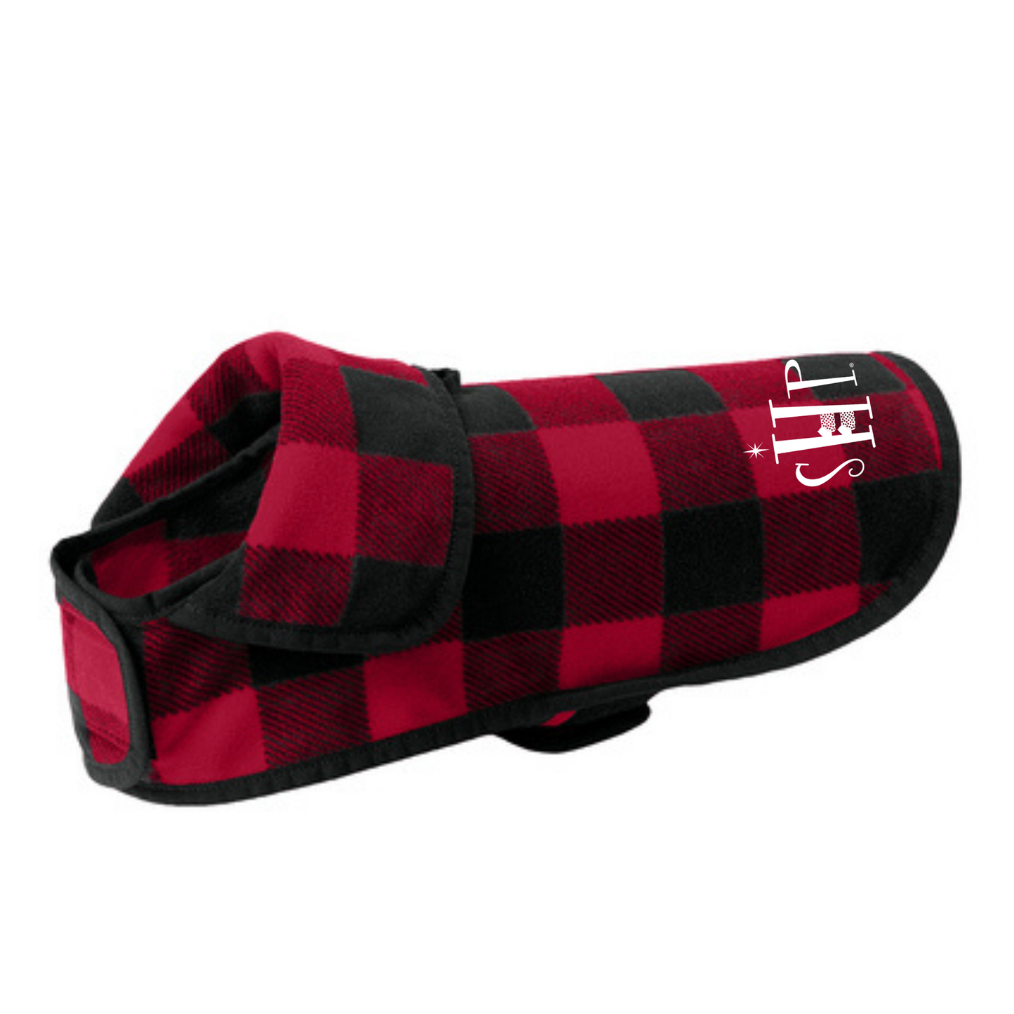 Port Authority® Pet Fleece Jacket (RED/ BLACK BUFFALO CHECK)