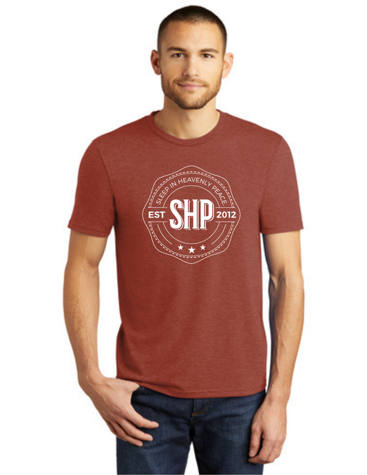LEGACY - Short Sleeve (HEATHERED RUSSET) - "ESTABLISHED" LOGO