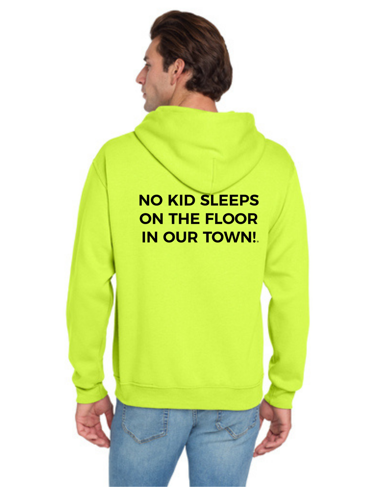 LEGACY - Hoodie (SAFETY GREEN) - "ESTABLISHED" LOGO