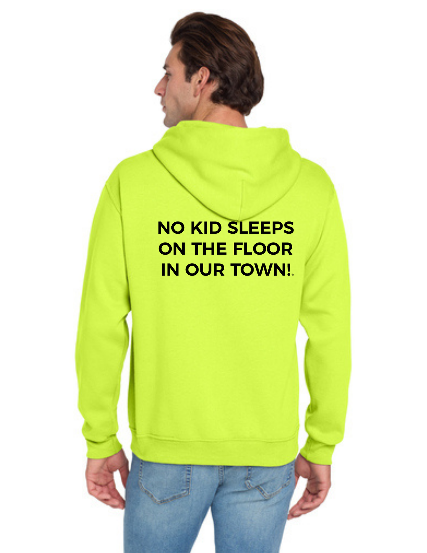 LEGACY - Hoodie (SAFETY GREEN) - "SHELDON" LOGO