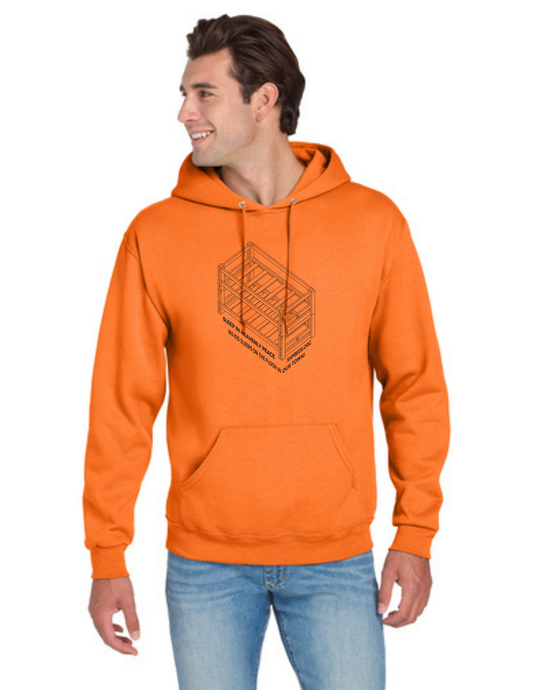 LEGACY - Hoodie (SAFETY ORANGE) - "SHELDON" LOGO