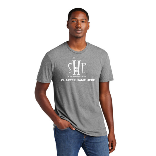STAFF T-Shirt w/ Chapter Name (GREY FROST) - Black or White Logos