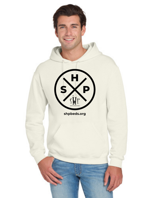 LEGACY - Hoodie (SWEET CREAM HEATHER) - “SLEEP CIRCLE” LOGO