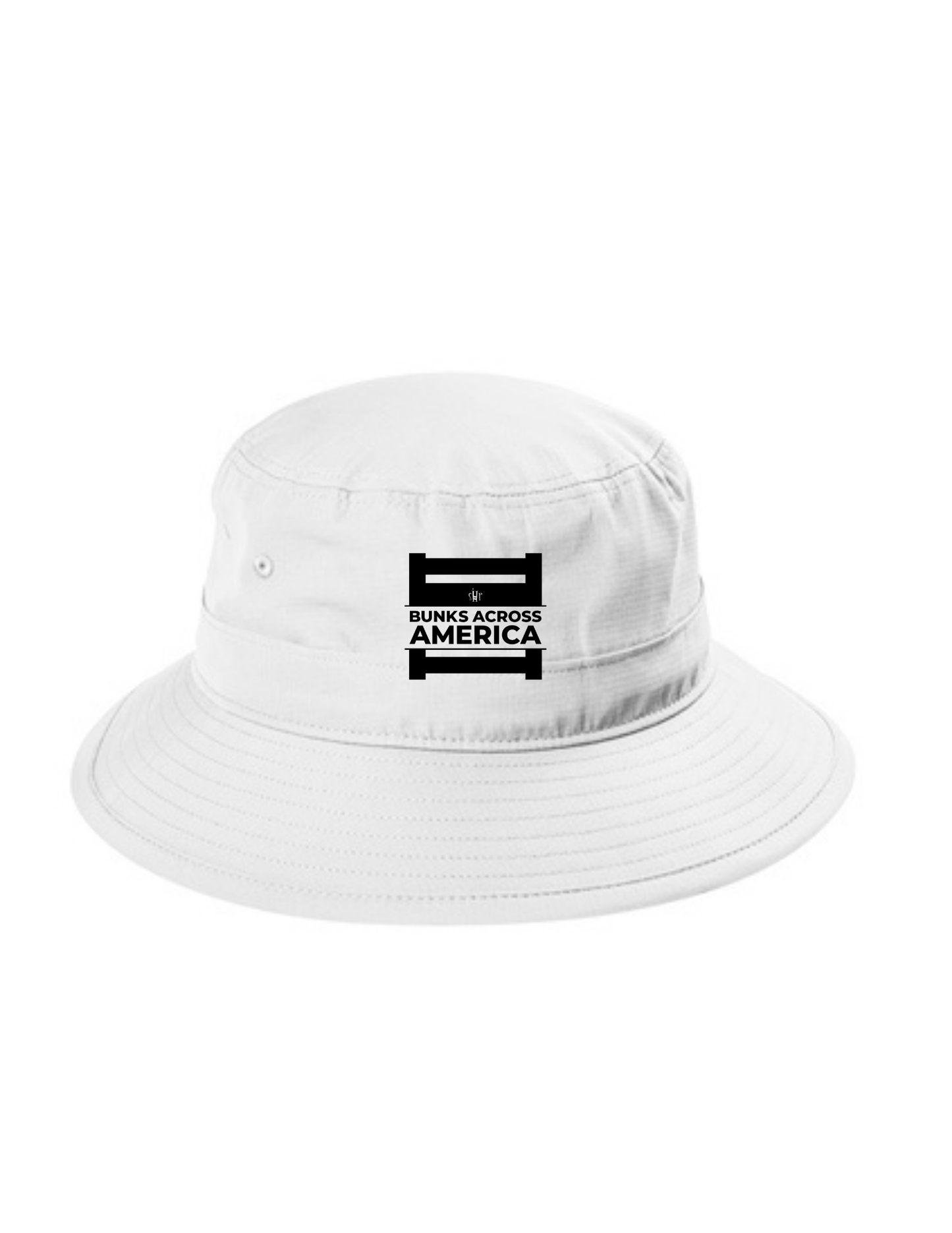 BAA 2025 - UV Bucket Hat w/ Embroidery - "Official Logo" (WHITE)