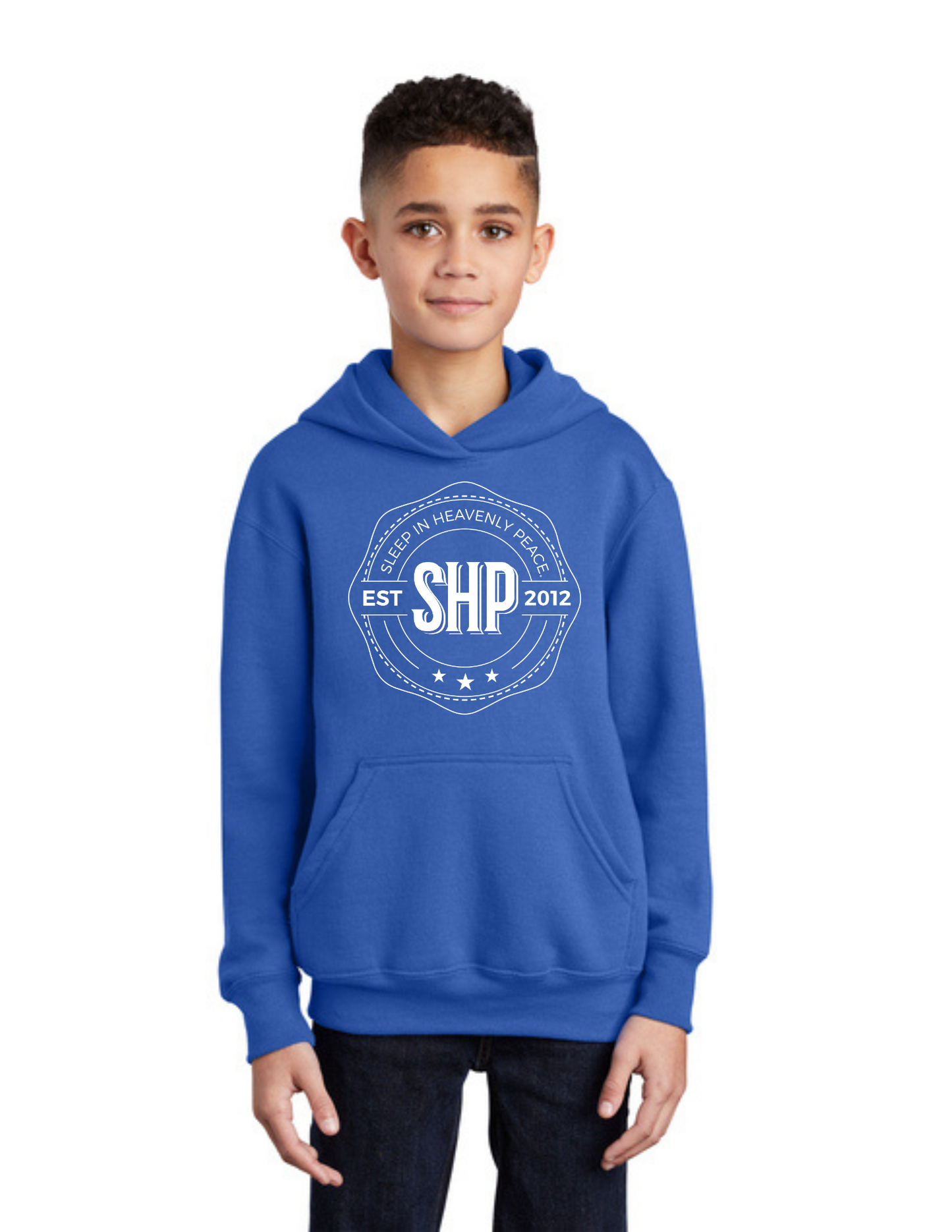 LEGACY - YOUTH Hoodie (ROYAL) - “ESTABLISHED” LOGO