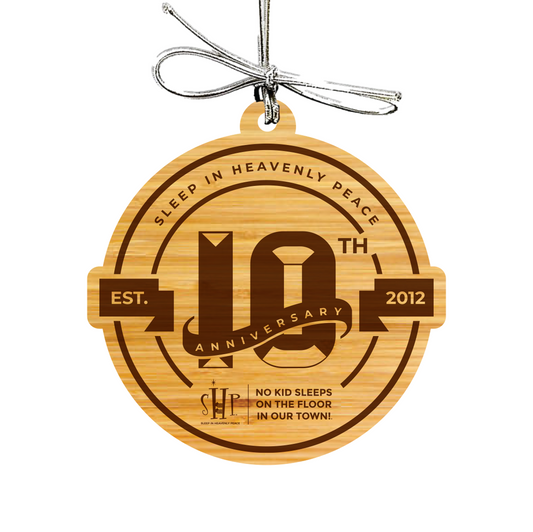 SHP 10 Year Anniversary Bamboo Ornament